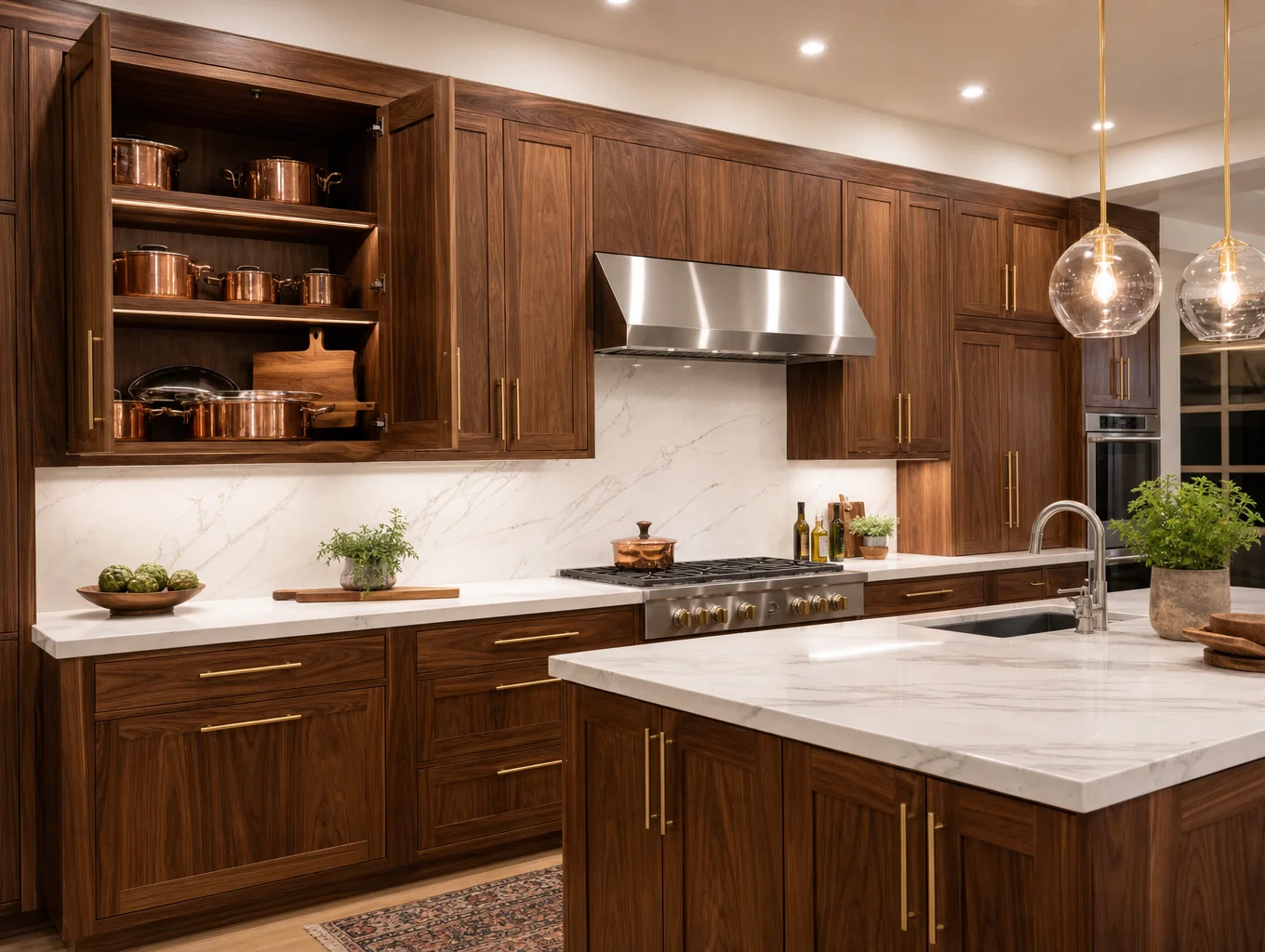 Architectural kitchen remodeling details in Acworth