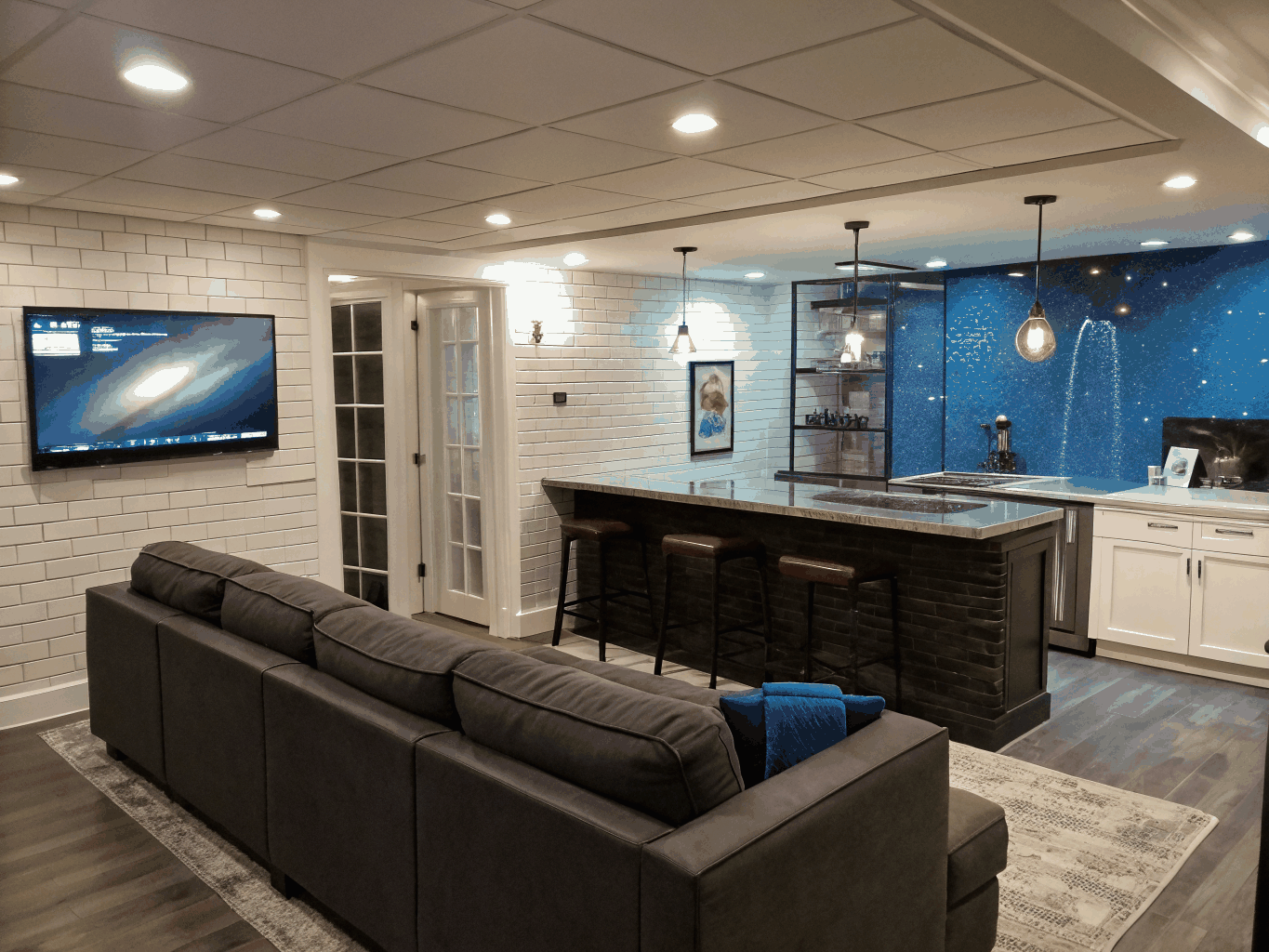 Basement Remodeling concept photo